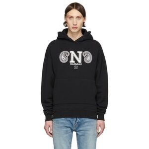 Nahmias Black Collegiate Hoodie